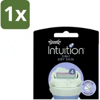 Wilkinson Sword - Navulmesjes - Intuition Mesjes Dry Skin - Verzachtend - 3 mesjes - 1 stuk