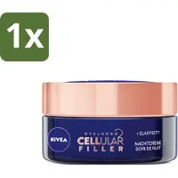 Nivea - Nachtcrème - CELLular Expert Lift Anti-Veroudering - Voor alle huidtypes - Met Bakuchiol & Hyaluronzuur - Verhoogt collageen & anti-rimpel - 50 ml - 1 stuk