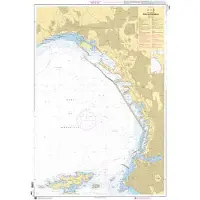 PLASTIMO Marseille Port Shom Marine Charts 7390 L Transparant 84 x 120 cm