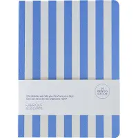 A-Journal Fabrique - 18 maanden agenda 2026-2027 - A5 - lavendelblauw strepen