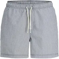 Jack & Jones Zwemshorts 'JPSTMaui' navy / eierschaal
