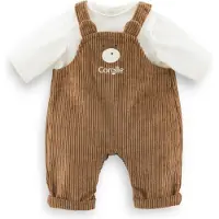 Corolle poppenkleding overall en T-shirt voor pop 42cm - zachte outfit.