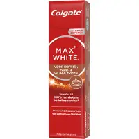 Colgate 12x Tandpasta Max White For Coffee, Tea & Wine 75 Ml