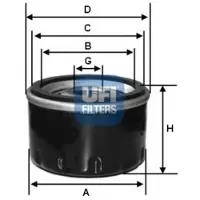 Ufi 23.132.01 Oliefilter