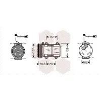 VAN WEZEL 1800K281 Aircopomp
