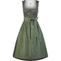 Spieth & Wensky Dirndl 'Heilbach' donkergroen