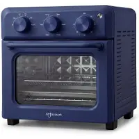 Safecourt Kitchen Safecourt 6-in-1 Airfyer oven - 100% PFAS-vrij - 6 programma’s - 80 tot 230 graden - Airfryer, bakken, roosteren, toasten, grillen & opwarmen - Blauw