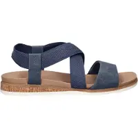 SKECHERS Desert Kiss Low dames sandaal - Blauw - Maat 39