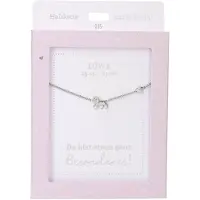Depesche ketting leeuw zilver - sieraden cadeau voor kinderen.
