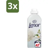 Lenor - Wasverzachter - Citroenbloesem & Zeekristal - 47 Wasbeurten - Bulkverpakking - 3 stuks
