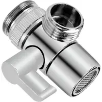 INF Kraanomleider M22 naar F1/2+F3/4+M24+M26+M28 Adapter - Zilver