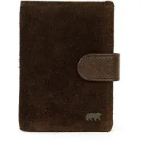 Bear design Pasjeshouder Vic Suède Bruin