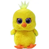 TY Beanie Boo pluche Paaskuiken Chirps geel 15cm knuffel.