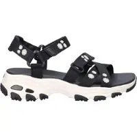 SKECHERS D'lites dames sandaal - Zwart - Maat 40
