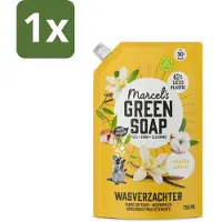Marcel's Green Soap - Wasverzachter - Navulling - Katoen & Vanille - Zachte frisheid- 30 Wasbeurten - 750 ml - 1 stuk