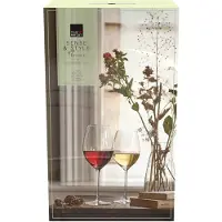 Royal Leerdam Wijnglazenset Sense & Style Florence - 12-delig – 6 wijnglazen 41 cl & 6 wijnglazen 54 cl