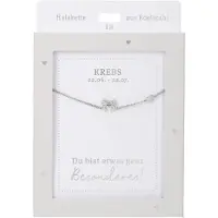 Depesche ketting zilver sterrenbeeld Kreeft cadeau sieraden.