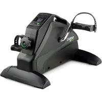 Ren Stoelfiets - Bureaufiets - Stoelfiets Voor Ouderen - Deskbike - Grijs/Zwart/Groen - 46cm x 38cm x 28cm