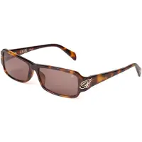 Blumarine Zonnebril - - SBM906 - Acetaat - Vierkant - Bruin (57/14/140)