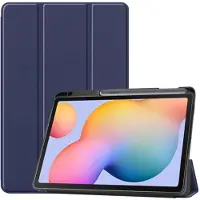 EtuiTab - Samsung Galaxy Tab S6 Lite Hoes - CIEMNO-NIEBIESKIE - Pen Gleuf - Slim Ontwerp