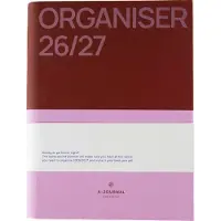 A-Journal - Spiraalagenda 2026/2027 - Roze - A5 - organiser