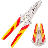 DNA Striptang - Kniptang - Kabelstripper - Draadstripper - Geel/Oranje - 20cm x 6cm x 3cm