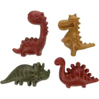Flamingo VEGGIE DINO MET APPEL/AARDBEI/ ANANAS S 150ST 2,25KG DISPLAY