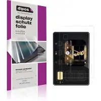 Dipos – 4x Beschermfolie geschikt voor Diofox M6 MP3-Player | Krasbestendige & heldere Screenprotector Ultra-Thin
