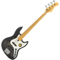 Sire Marcus Miller V7 Ash Reissue 4 Transparent Black Satin Fretloze basgitaar