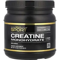 California Gold Nutrition , Sport, Creatine Monohydrate, Unflavored, 1 lb (454 g)