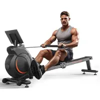 Ren Roeitrainer - Hometrainer - Roeitrainers - Roeitrainers Inklapbaar - Zwart - 94cm x 21cm x 51cm