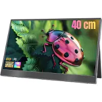 DNA Professionele Portable Monitor - Draagbare Monitor - Portable Monitoren - Portable Monitor Laptop - Zwart - 1cm x 41cm x 36cm
