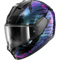 Shark Ridill 2 Reptaia, integraalhelm ,Zwart/Lila/Groen/Pink ,L