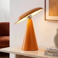 LumenXL Oplaadbare wandlamp Ariso oranje met touch dimmer en instelbare lichtkleur