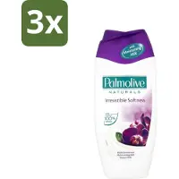 Palmolive Naturals - Douchecrème - Onweerstaanbaar Zacht - 250 ml - Bulkverpakking - 3 stuks