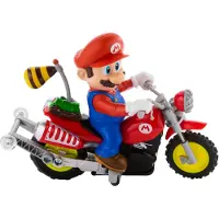 Hot Wheels Mario Kart Mario Wheelie Motocross RC - Schaal 1:18