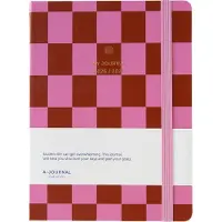 A-Journal My Journal - Schoolagenda 2026-2027 - A5 - Geruit roze