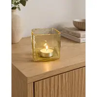 Light & Living Light&Living Sfeerlicht Iduna - Glas - Geel - 12x13x12 cm (BxHxD)
