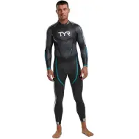Tyr Hurricane Cat 3 Zilver/Blauw/Roze Heren Neopreen Wetsuit