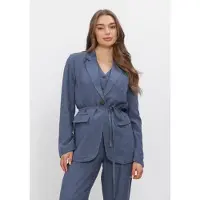 MSCH Copenhagen Dames Blazers Mschviana Ginia Blazer - Blauw - Maat L
