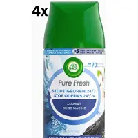 Air Wick (4x) Navulling Zeemist 4 x 250 ml