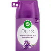 Air Wick (8x) Freshmatic Luchtverfrisser - Pure Fresh Lavendel - Navulling - 8x250 ml