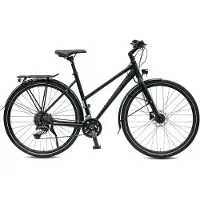 Rabeneick TS5 Lite 28 Inch Stadsfiets - Lichtgewicht Fiets - Shimano 9 Versnellingen - Schijfremmen - 50cm Frame - Voor Dames en Heren - Zwart