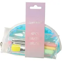 Koopman make-up set toilettas pastel kwasten kindercosmetica.