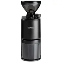 Sorso Peppe Brew &amp; Espresso by Eureka Elektrische koffiemolen - Matzwart