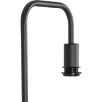 Mexlite Vloerlamp zwart Stang 4737ZW met E27 fitting, zonder kap