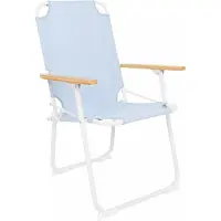 Bo Camp - Pastel - Stoel - Mosset - M - Blauw