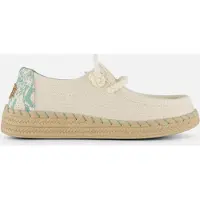 HeyDude Instapper Women Wendy Espadrille Hibiscus Egret / Multi-Schoenmaat 41