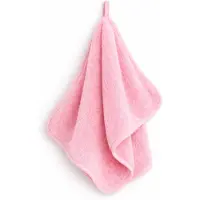 NEW BABY badstof handdoek 40x30 cm roze - Babyhanddoek