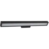 LUCANDE Wandlamp Zafira, zwart, Badkamer, Aluminium, Modern, Wandlamp
